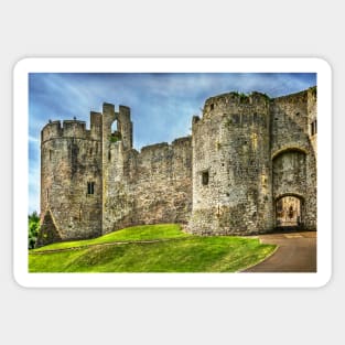 Gateway to Chepstow Castle Sticker